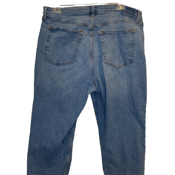 Abercrombie & Fitch Women’s Ankle Straight Ultra High Rise Jeans Size 34 / 18L - Picture 5 of 11